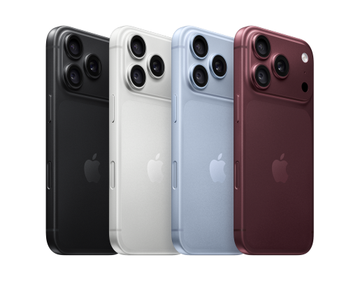 iPhone 18 Pro lineup in black, silver, blue, and burgundy finishes