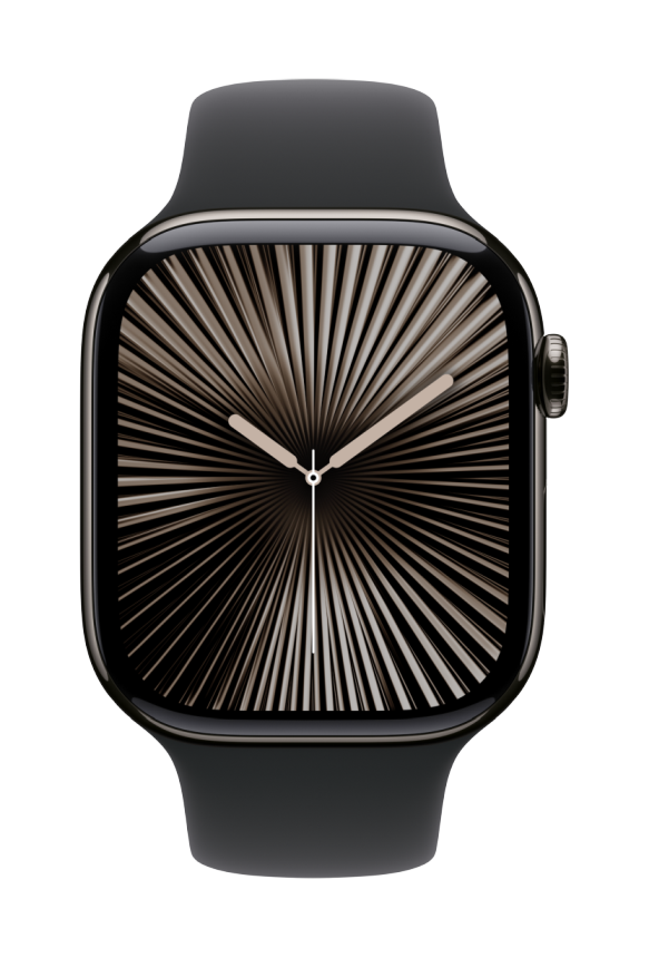Apple Watch Series 10 in jet black