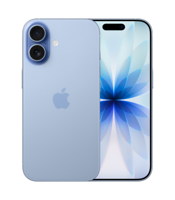 iPhone 17 in mist blue